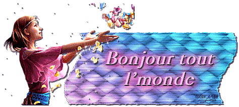 Image result for GIF BONJOUR LES AMIES
